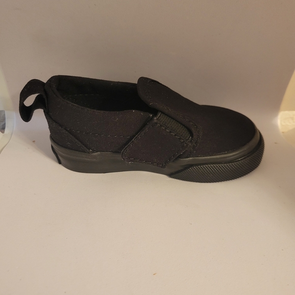Vans Kids Slip-On Shoes Black/Black Infant/Toddler 4.5 NWT - Picture 10 of 12
